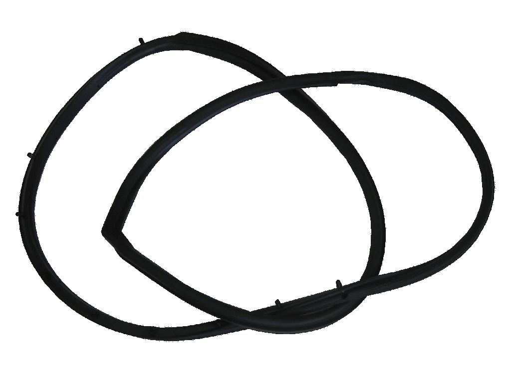 1976-1995 Wrangler YJ and CJ7 Replacement Full Door Seal Kit Driver & Passenger