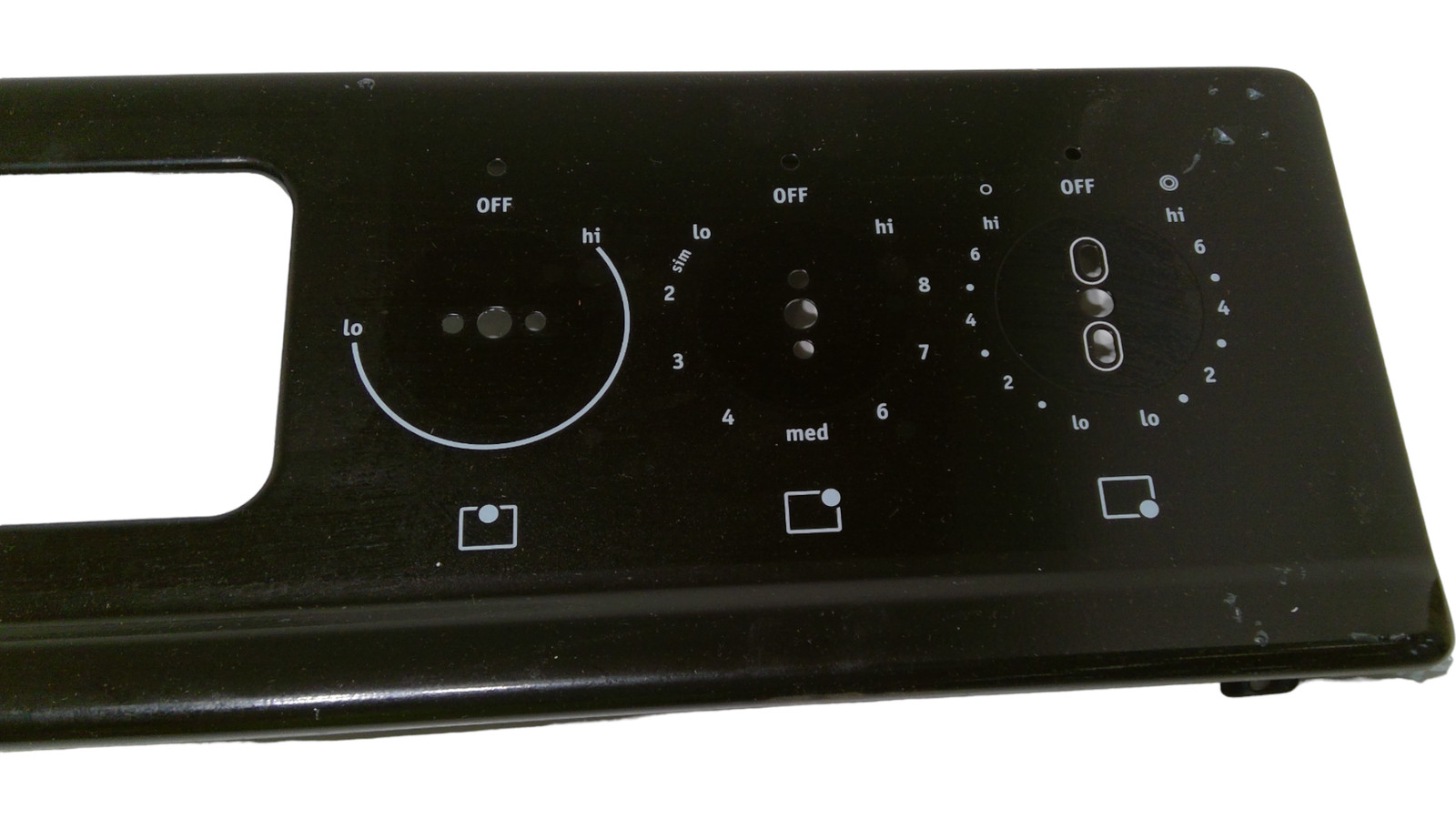 ELECTROLUX PANEL,BACKGUARD,BLACK 316572417 NEW OEM 316572417