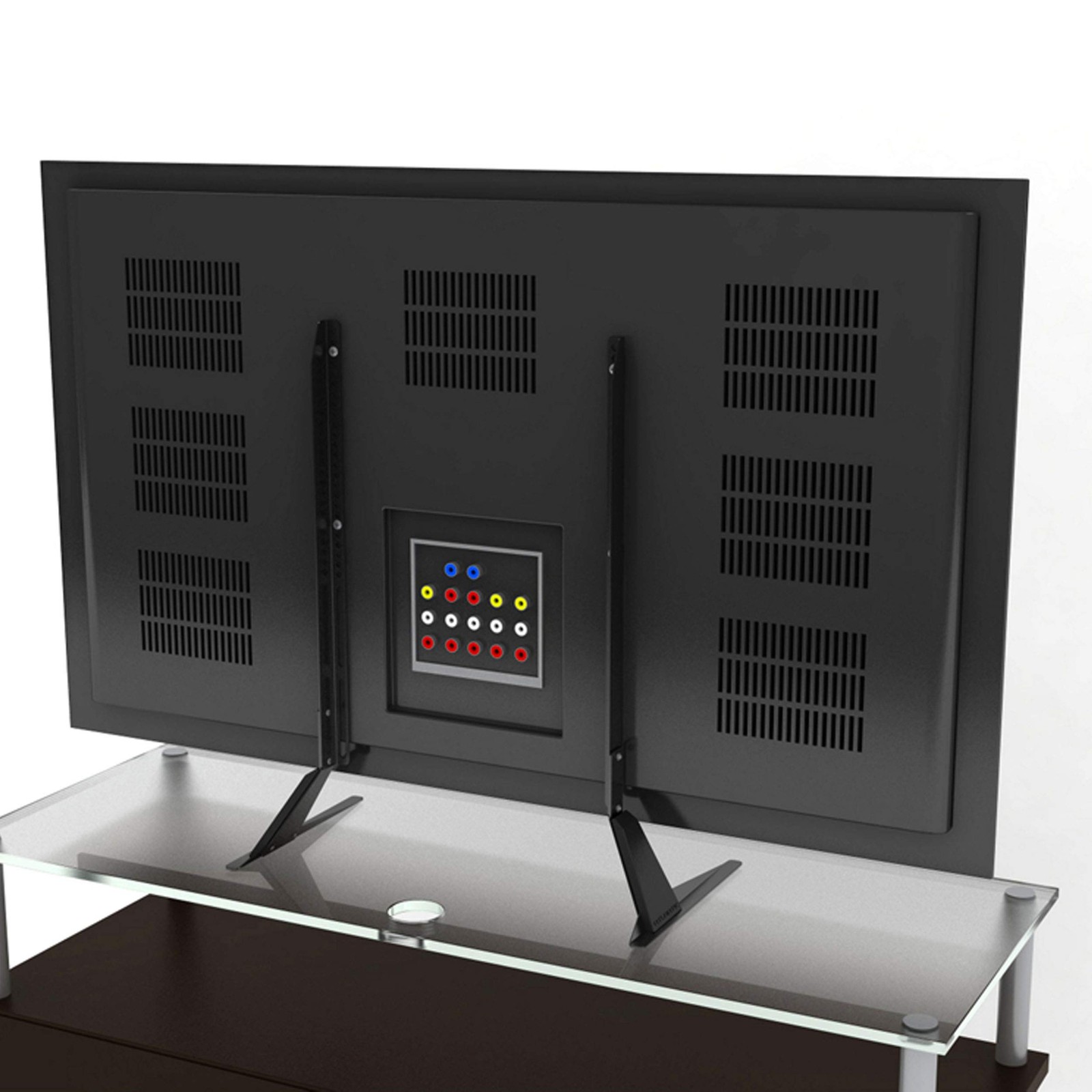 Atlantic Table TV Stand - Universal Adjustable Table TV Stand, Adjust Height,