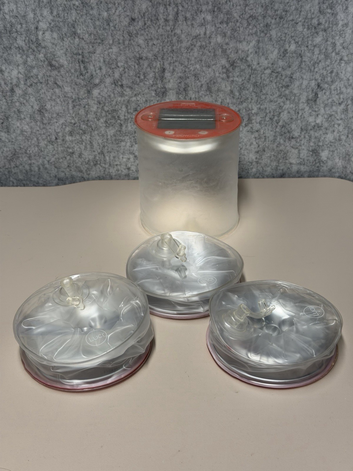 MPOWERD Luci Original Inflatable Solar Light Lot Of 4