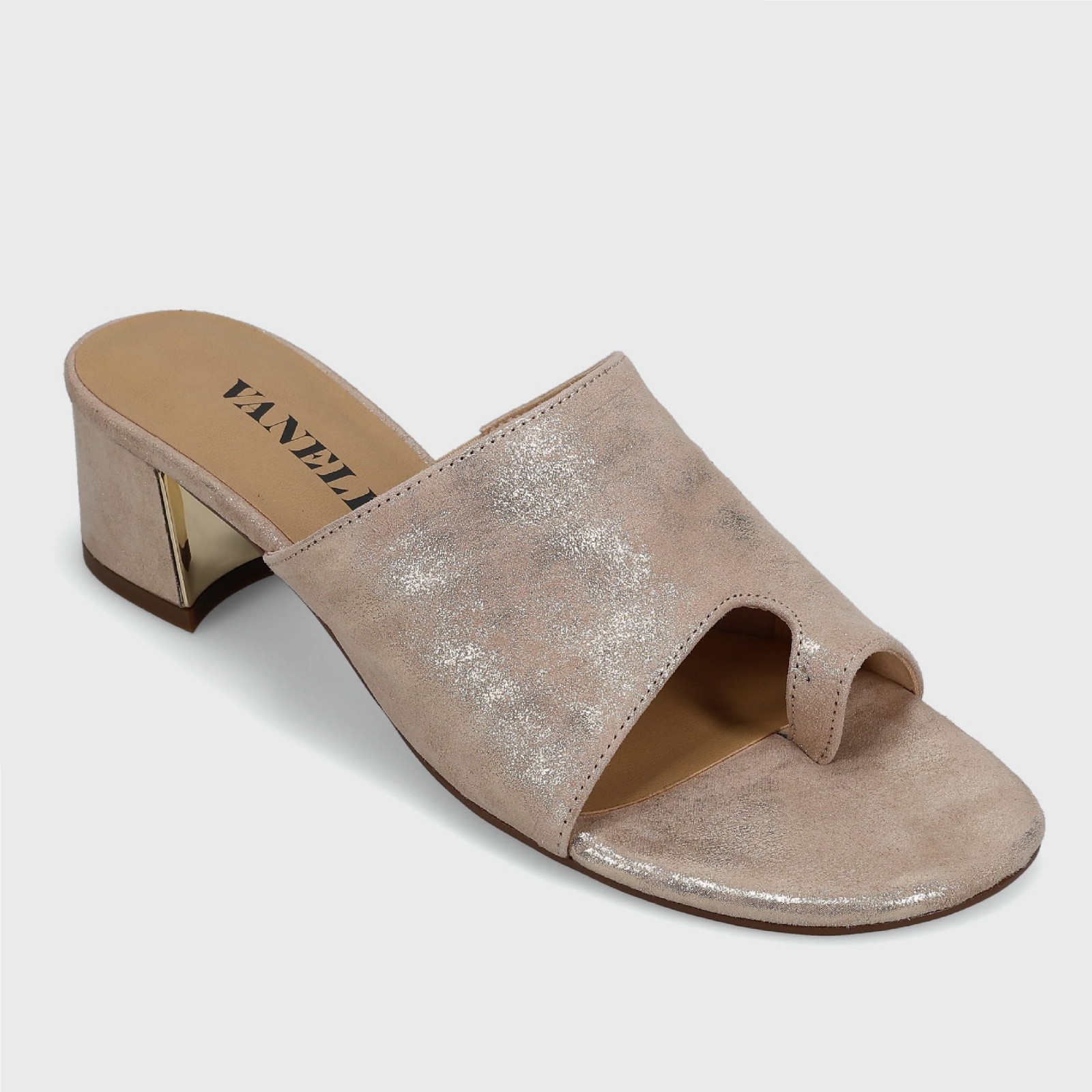 Vaneli Cruz Toe-strap slide sandal 3 color Available