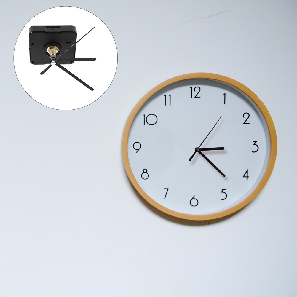 Wall Clock Movement Mute Clock Hands Plastic Mechanism Replacement Part Kit