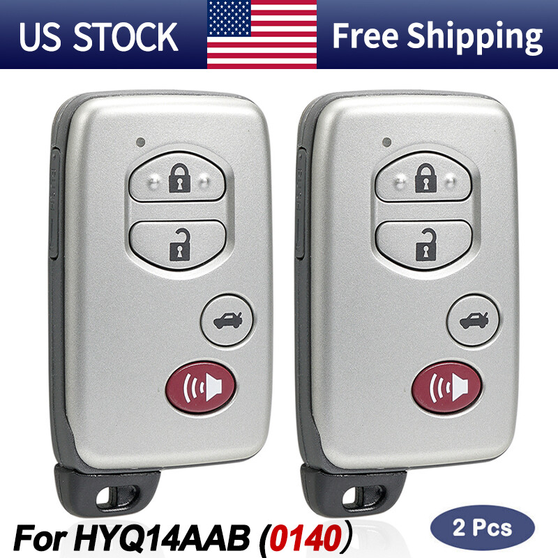2for Toyota Avalon Camry 2007 2008 2009 Smart Keyless Remote Key Fob 271451-0140