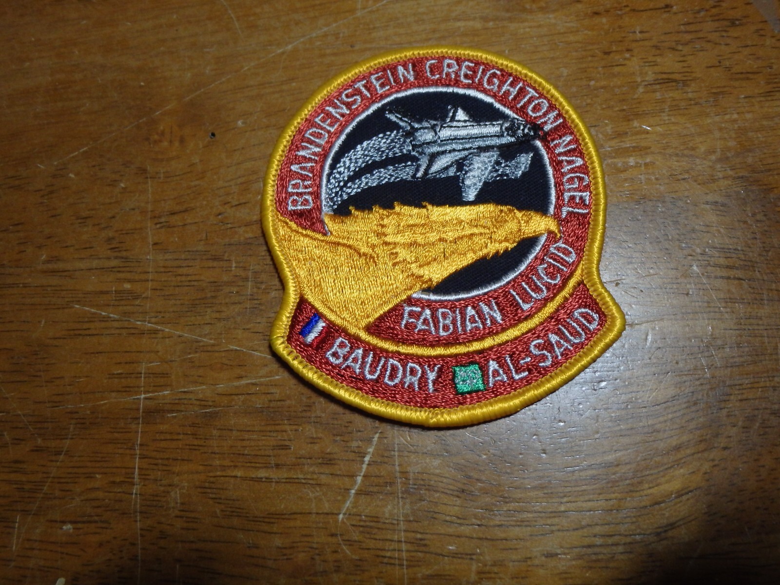 SPACE SHUTTLE MISSION   ASTRONAUTS  APOLLO GEMINI PATCH BX AA#1