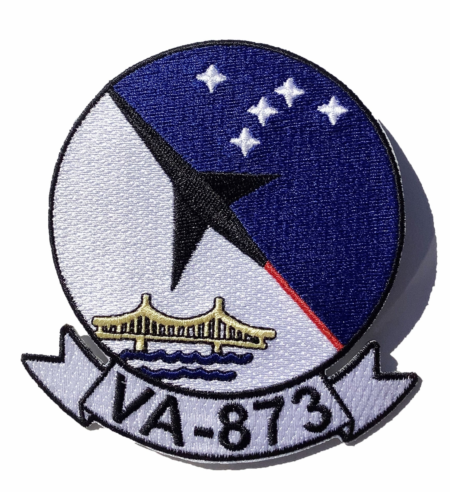 VA-873 Patch - Sew On, 4"