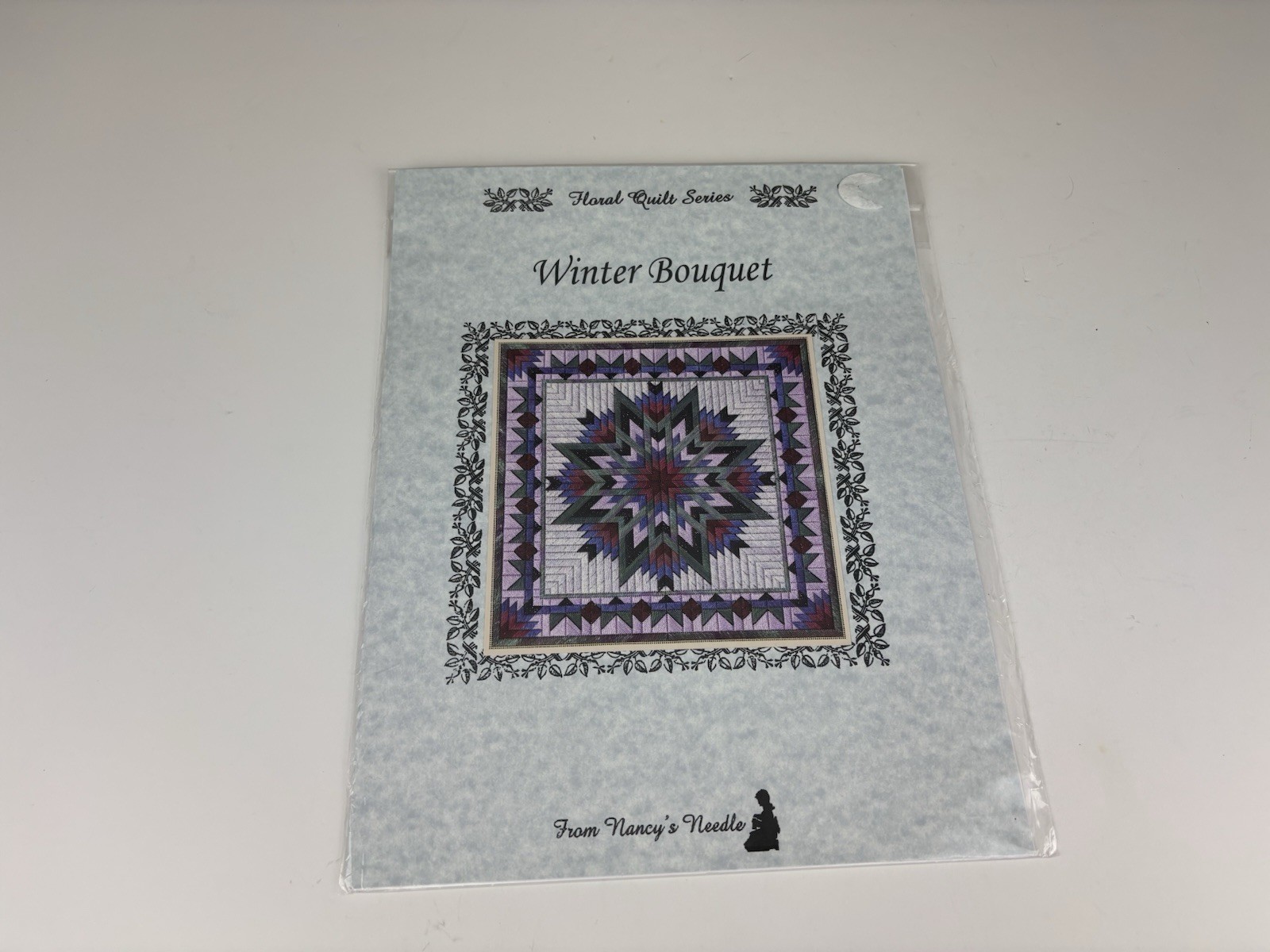 From Nancy’s Needle Quilt Series Winter Bouquet Needlepoint Pattern 1S