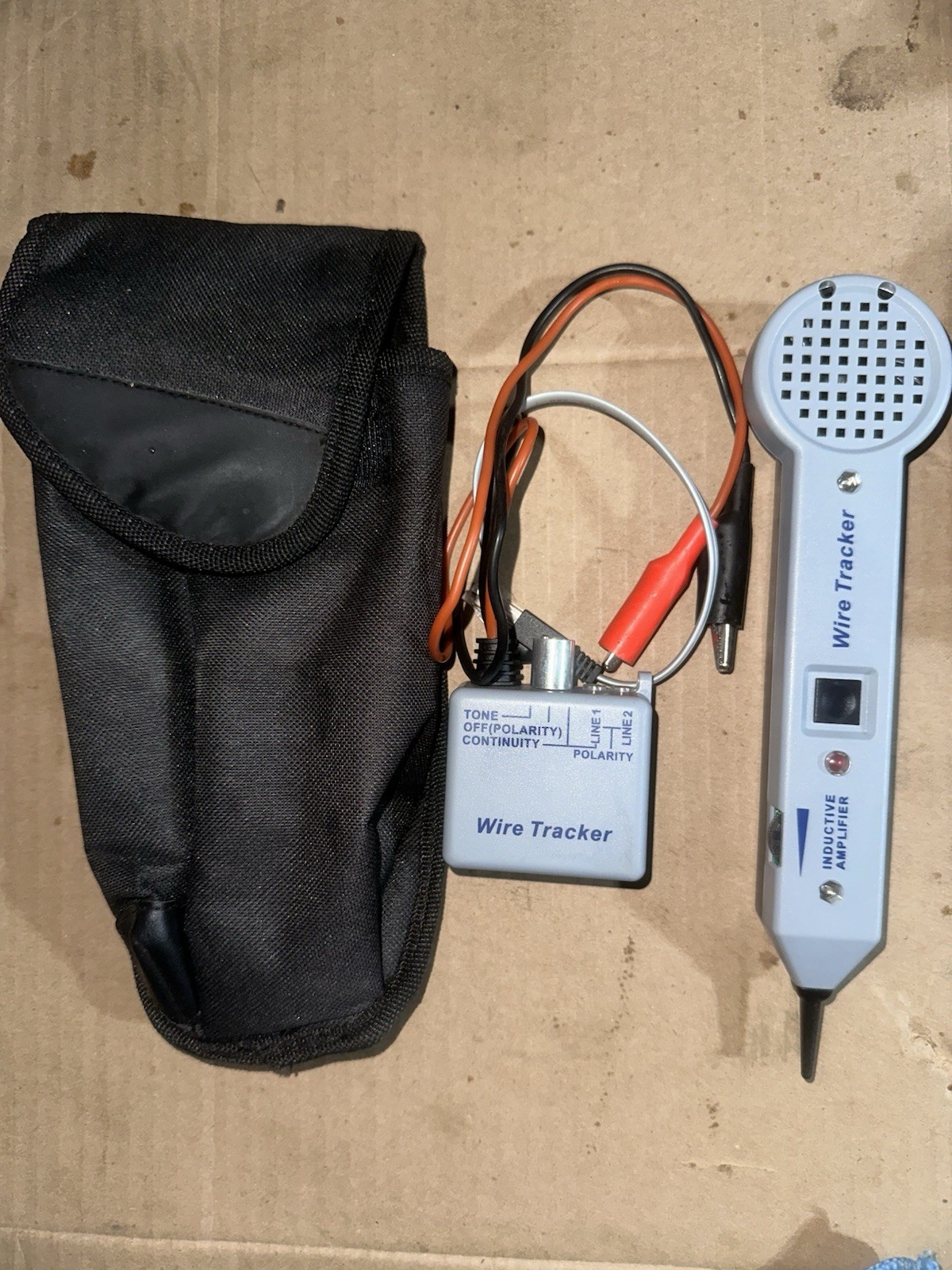 Inductive Amplifier Network Cable Tester Wire Tracker Toner Tone Generator 200EP