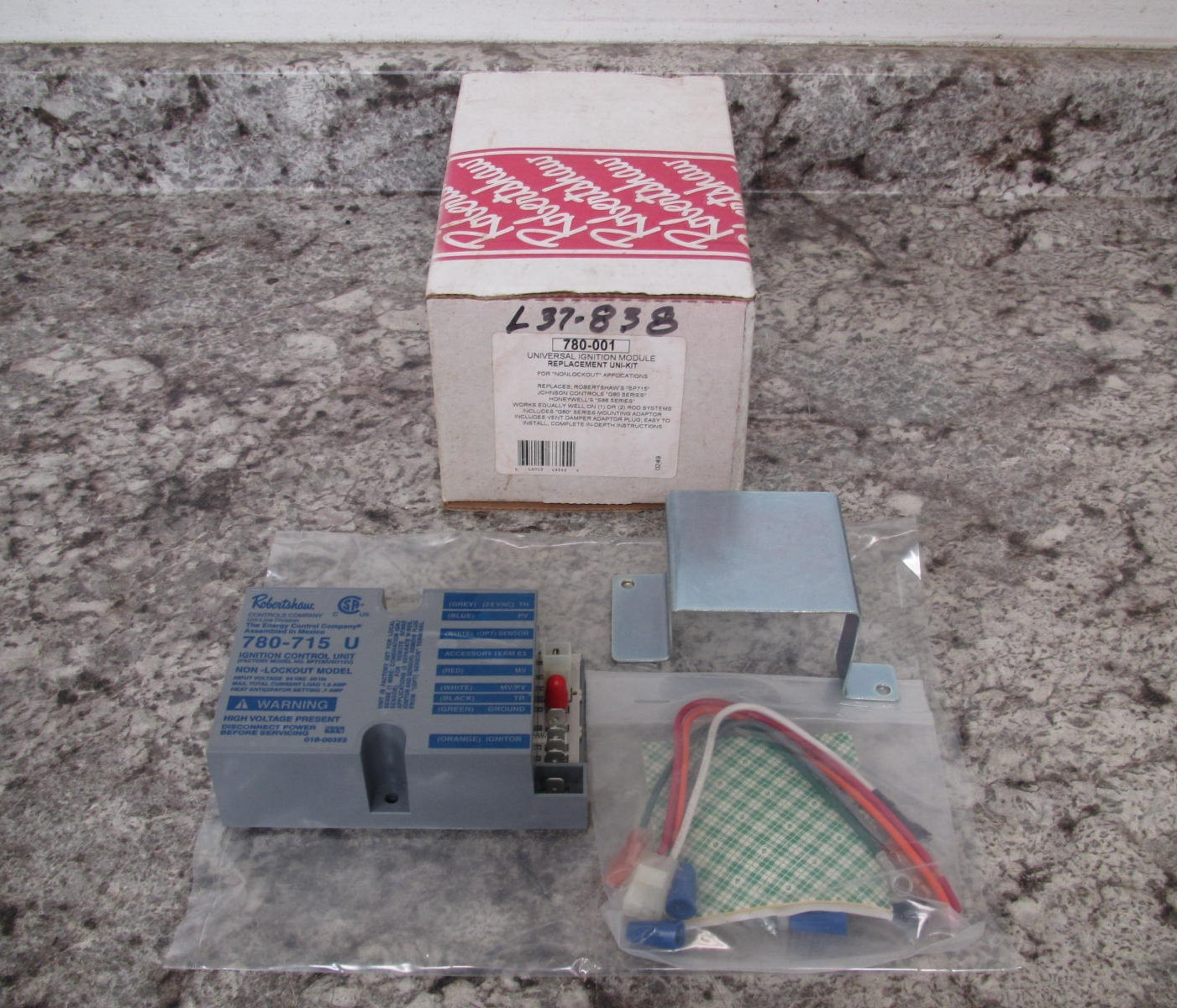 New Robertshaw 780-001 / 780-715 U Furnace Ignition Control Board Module