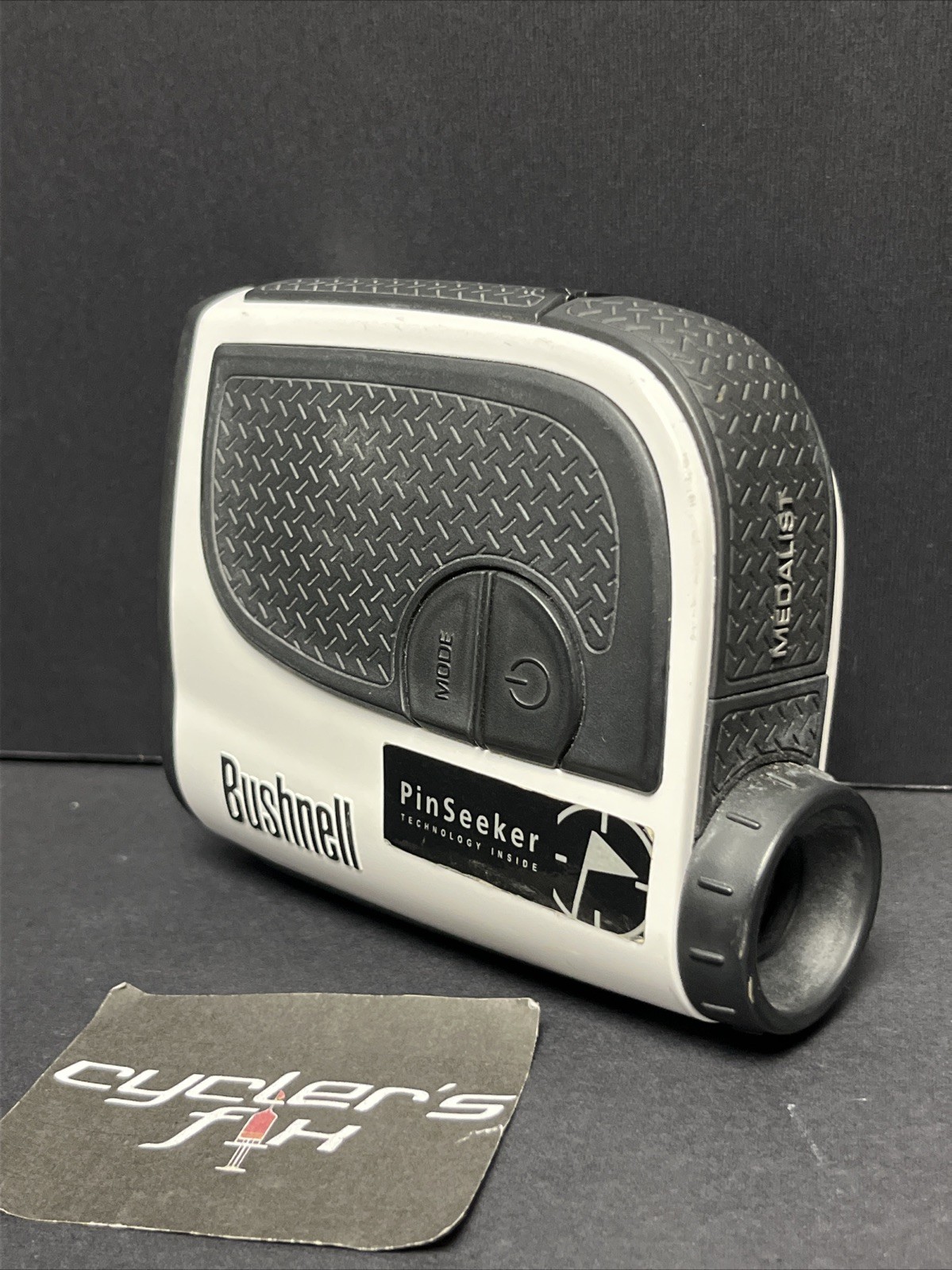 Working Bushnell Medalist White Golf Laser Rangefinder PinSeeker 20-1355 Hunting