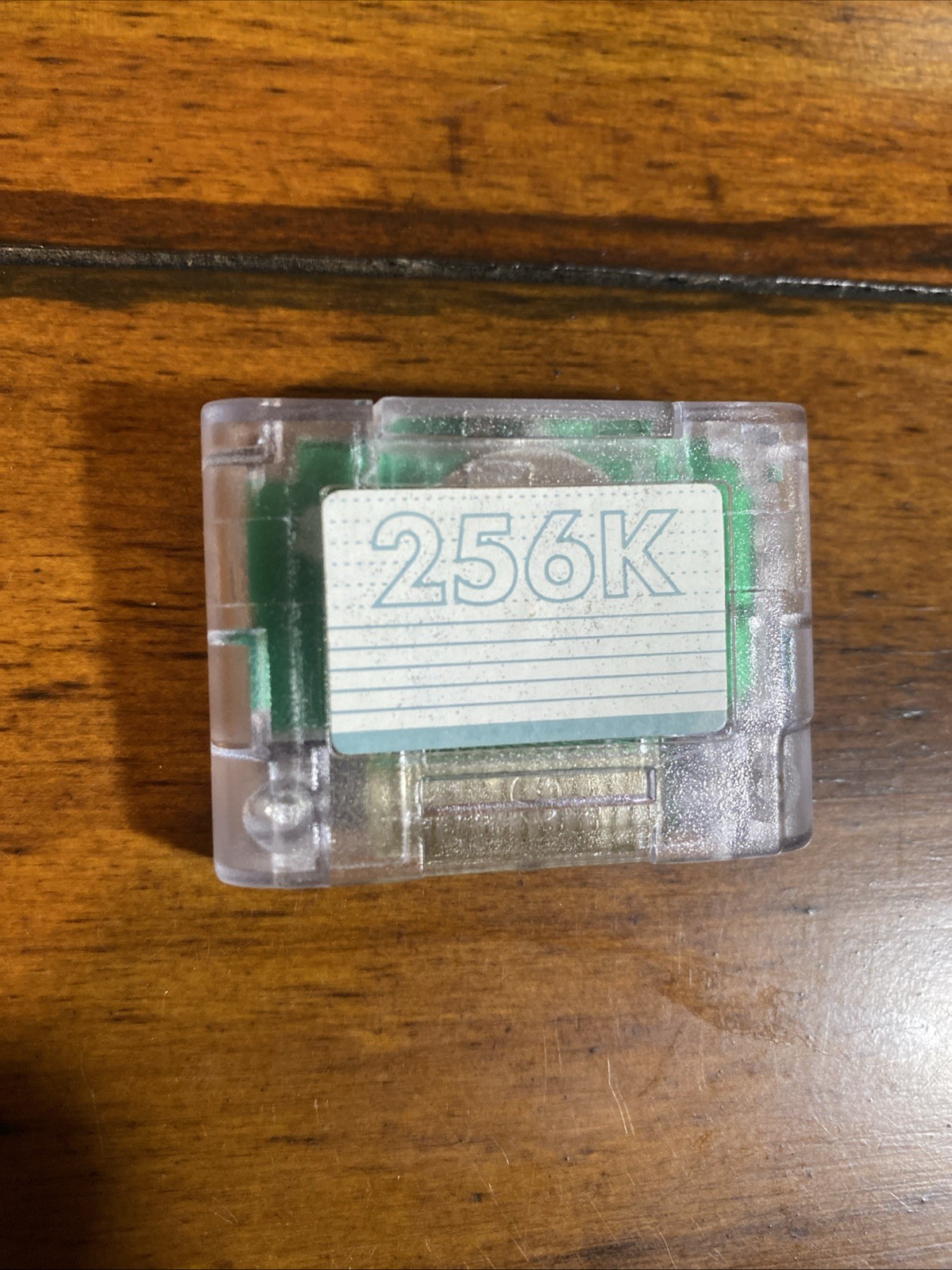 256K MEMORY CARD PLUS PAK MEMORY CARD USED WORKS FOR N64 NINTENDO 64 Tested