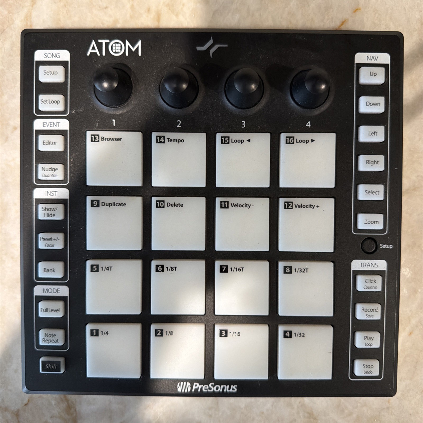 PreSonus Atom Production and Performance Pad Controller