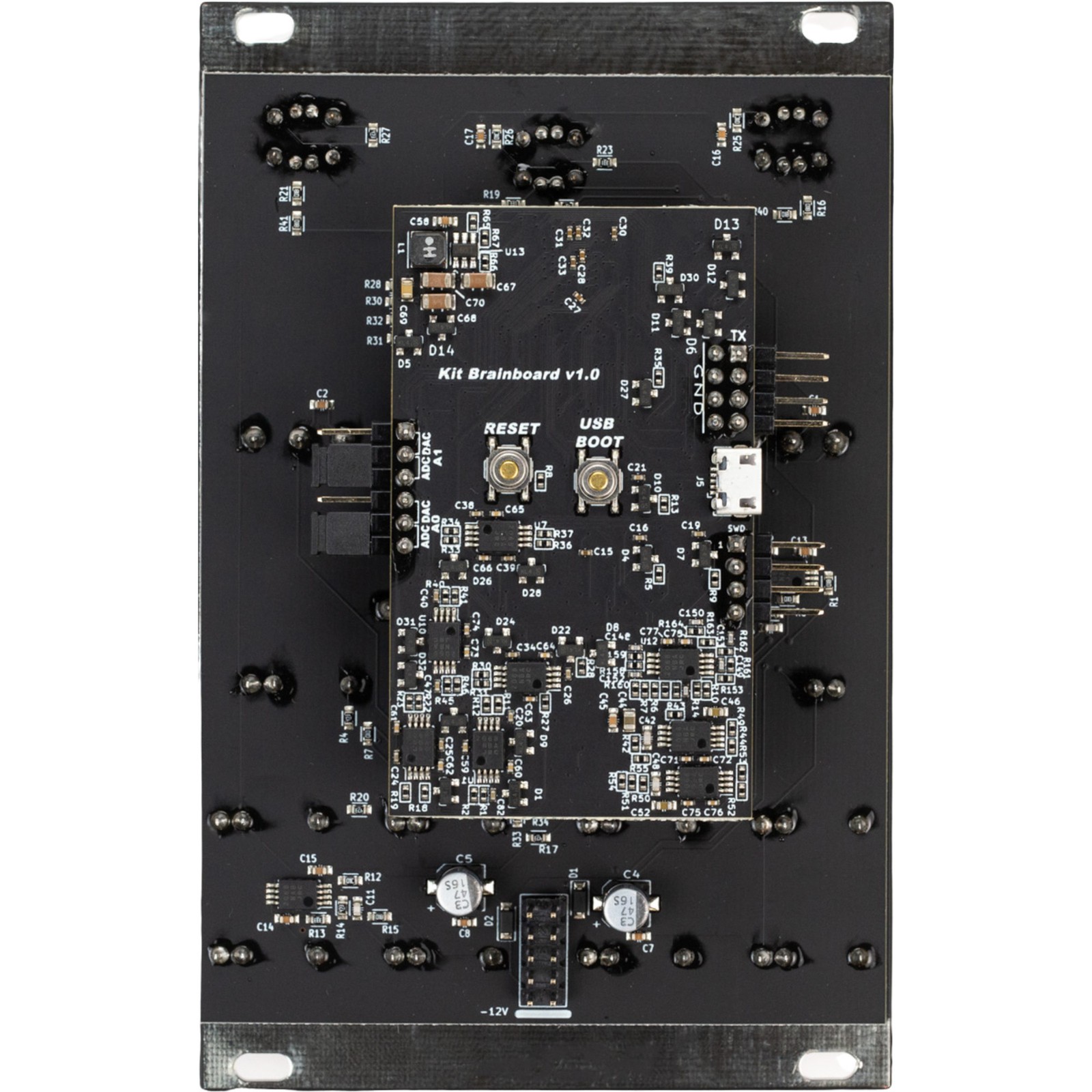 4MS Sampler Eurorack Synth Module, Black