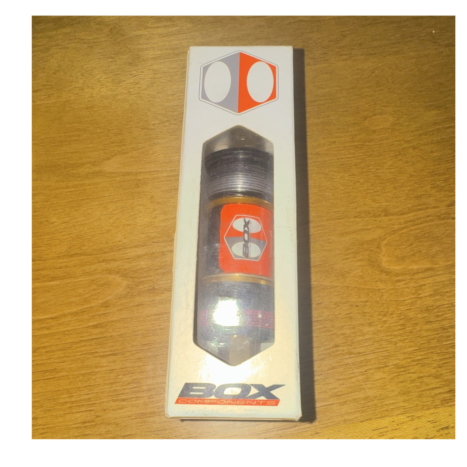 BOX Hollow Titanium Spindle JIS Square Taper Bottom Bracket BSA 68mm