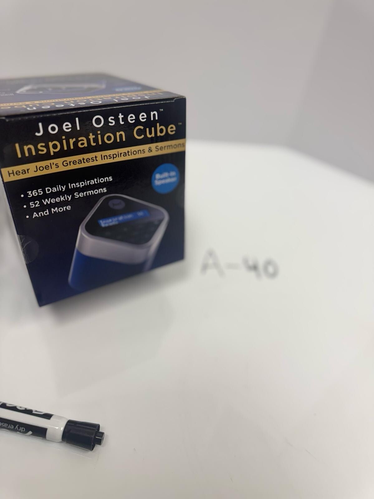 Joel Osteen Inspiration Audio Cube With Sermons and Affirmations