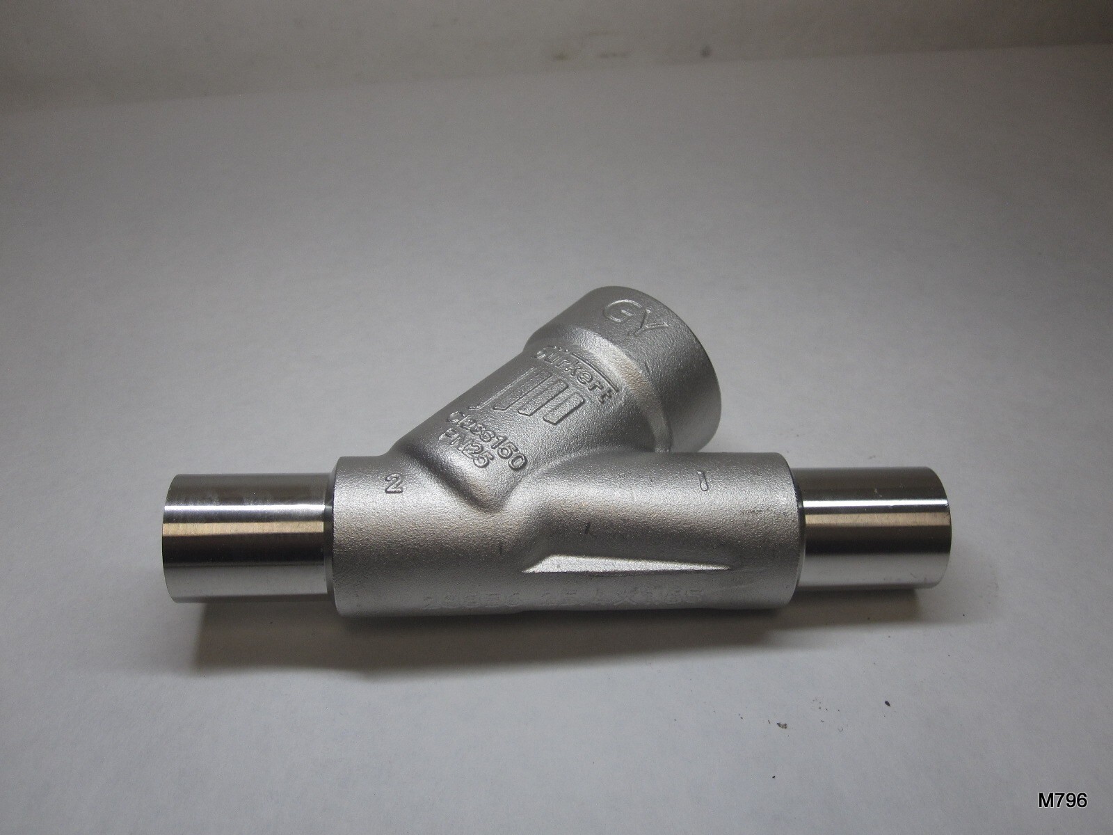 Burkert PN25 DN25 Class 150 Angle Seat Valve 316L Pneumatic Angled Seat Valve