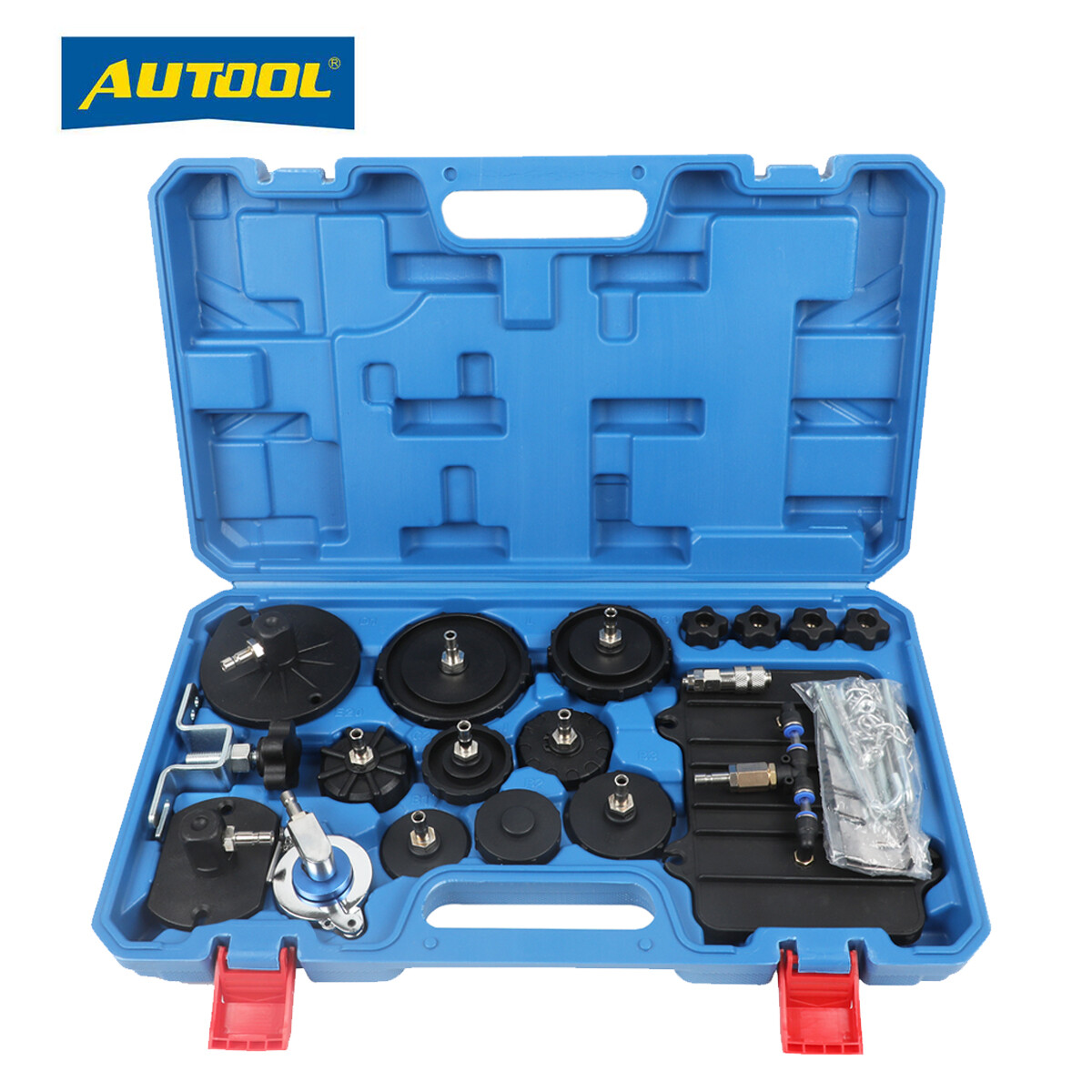Automotive Brake Master Cylinder Bleeder Adapter Brake Fluid Bleeding Tools Kit