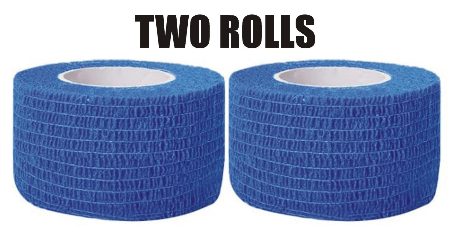 Bumblefoot treatment wrap for chickens self-adhesive bandage blue 1" x 5 yards