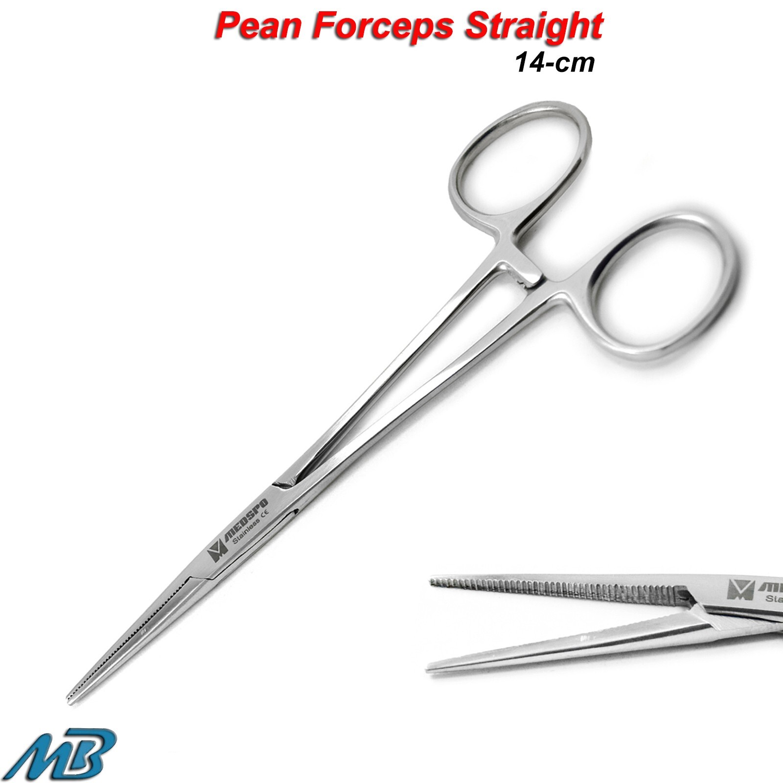 Hemostat Pean Straight Surgical Locking Artery Forceps Hemostat Instruments CE