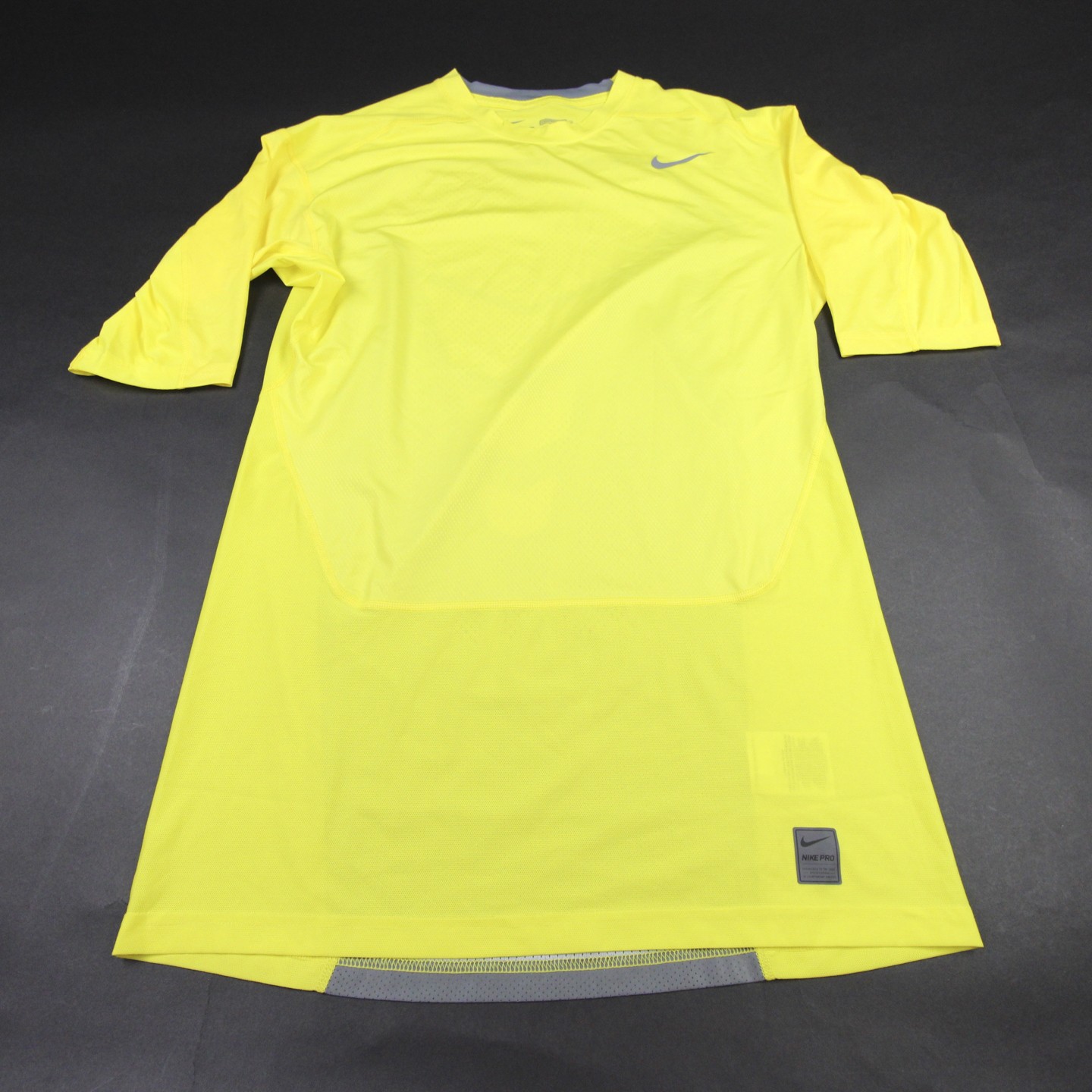 Nike Pro Dri-Fit Compression Top Men's Yellow New without Tags Multiple Sizes