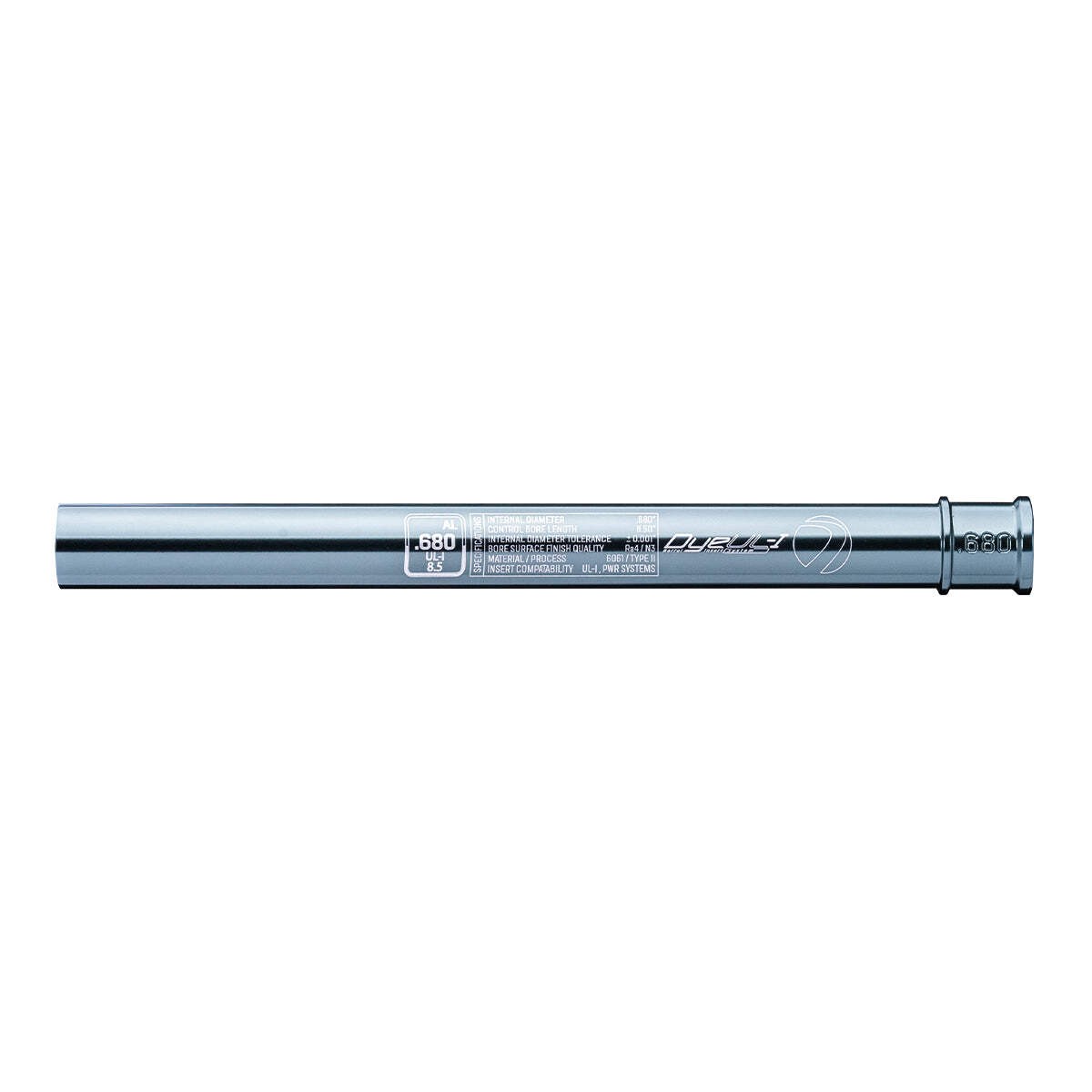 Dye UL-I Barrel Insert - Bore .680