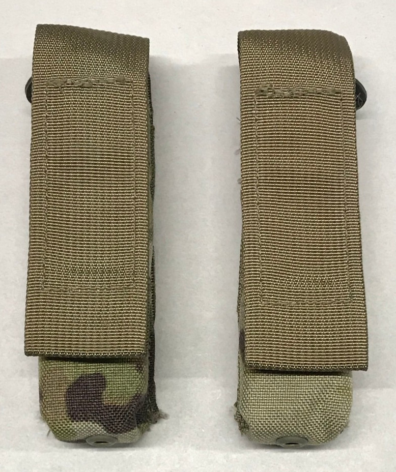 MULTICAM MOLLE II Single 9mm Magazine Pouch USGI NOS 2 Each