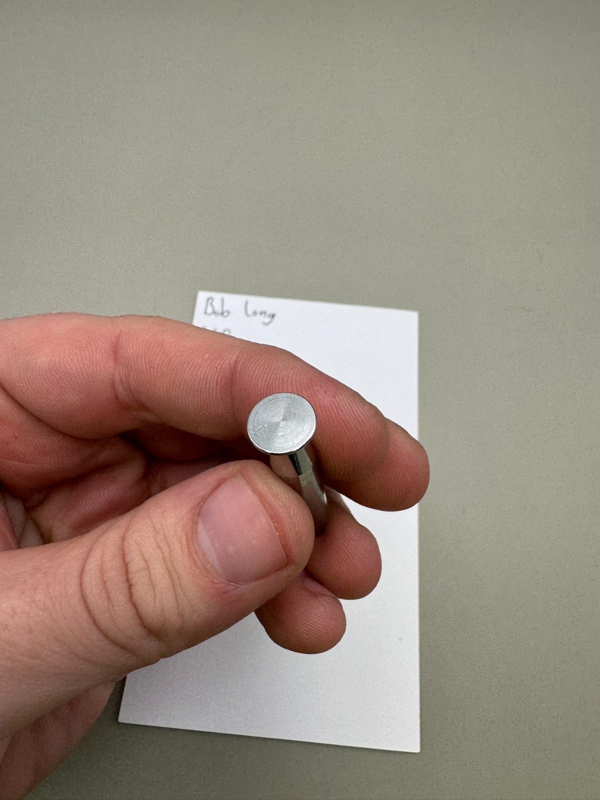 Bob Long G6R Bolt Pin-Silver