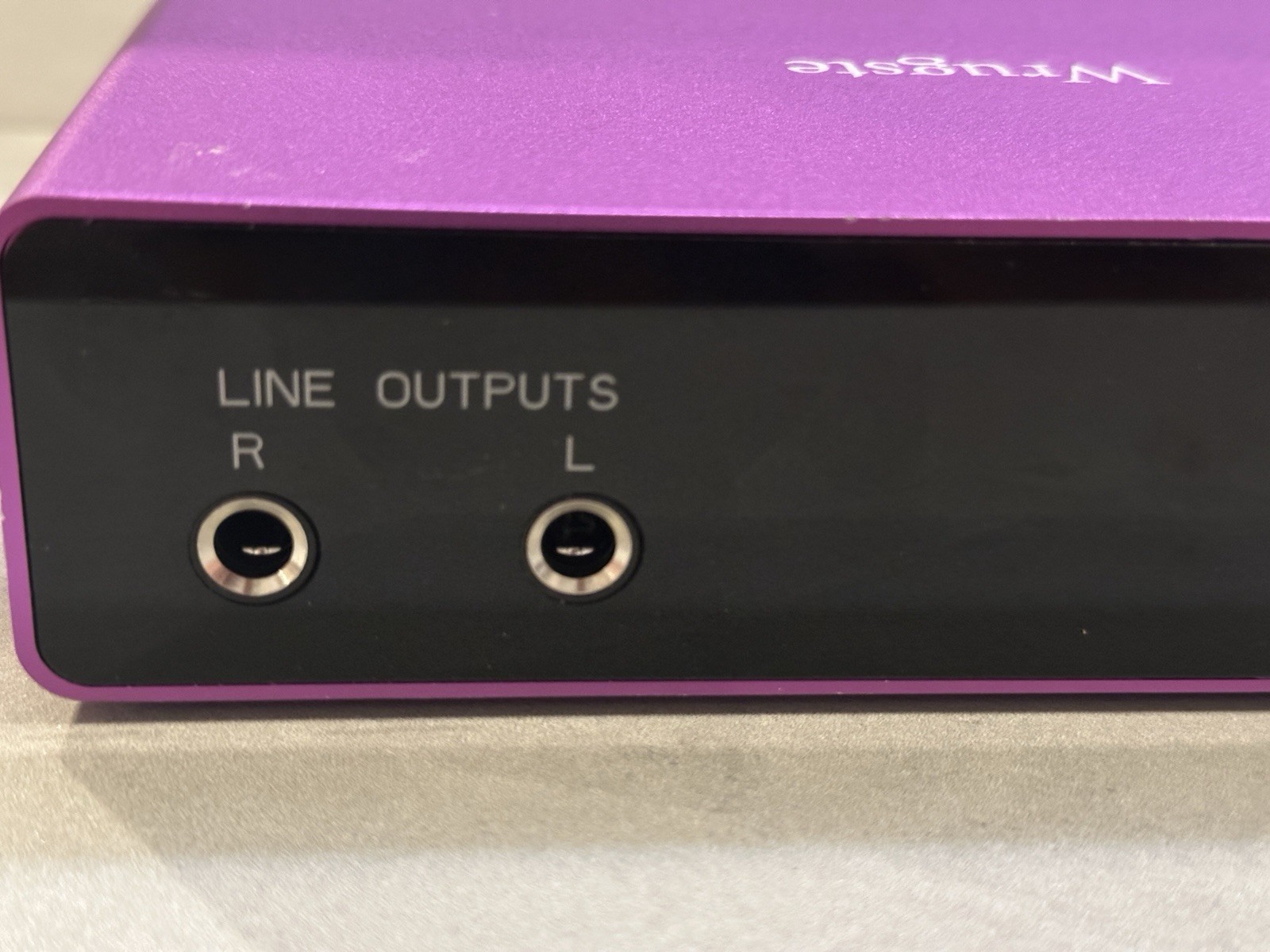 Wrugste USB Audio Interface +48v No Cords Pre Owned Purple
