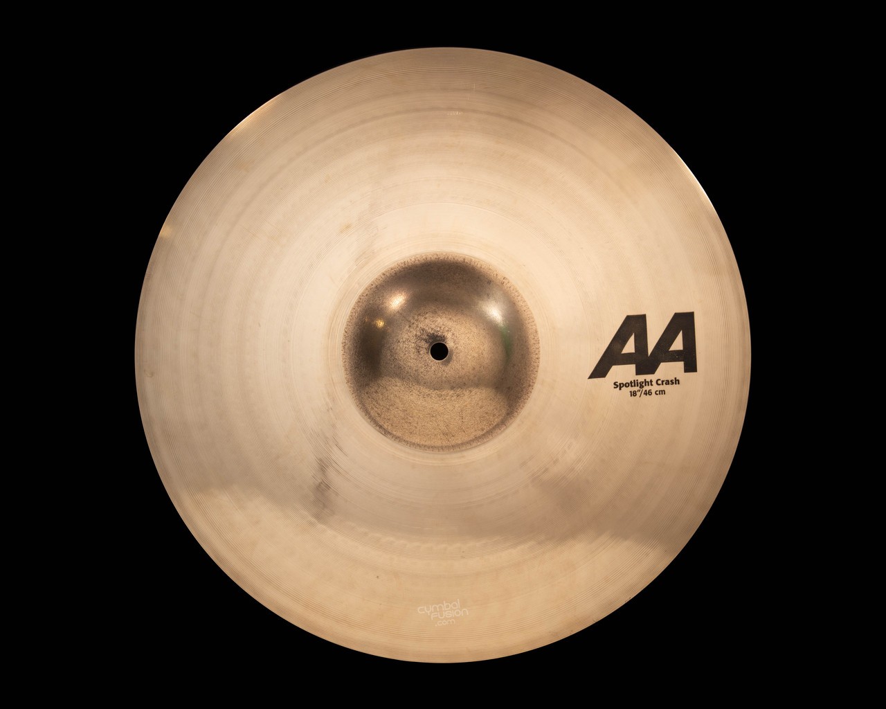 Sabian 18" AA Spotlight Crash Cymbal - Bright, Fast, and Incredibly Responsive
