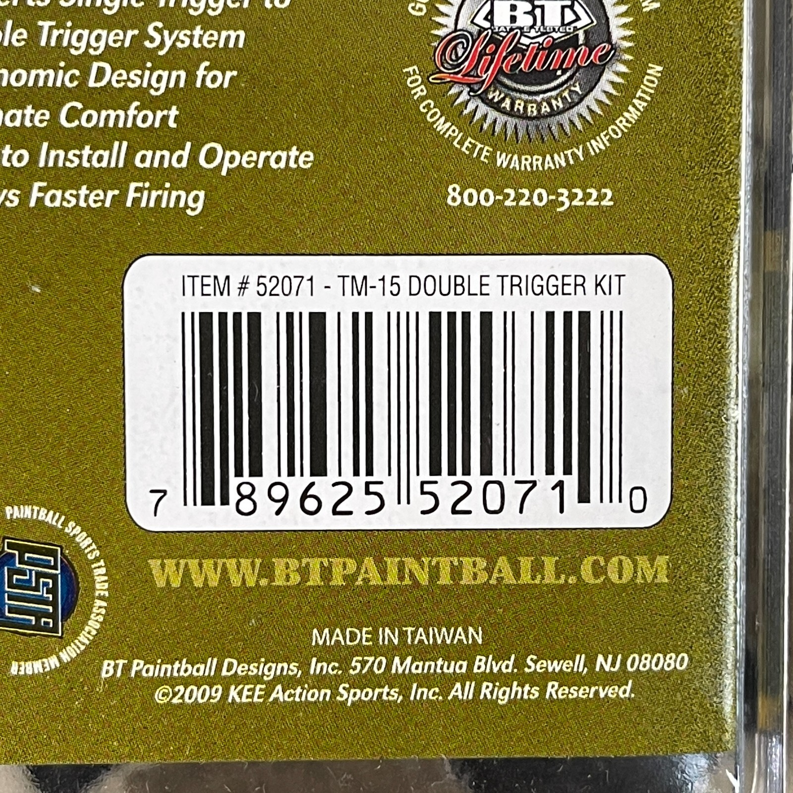 NEW BT TM-15 Double Trigger Kit