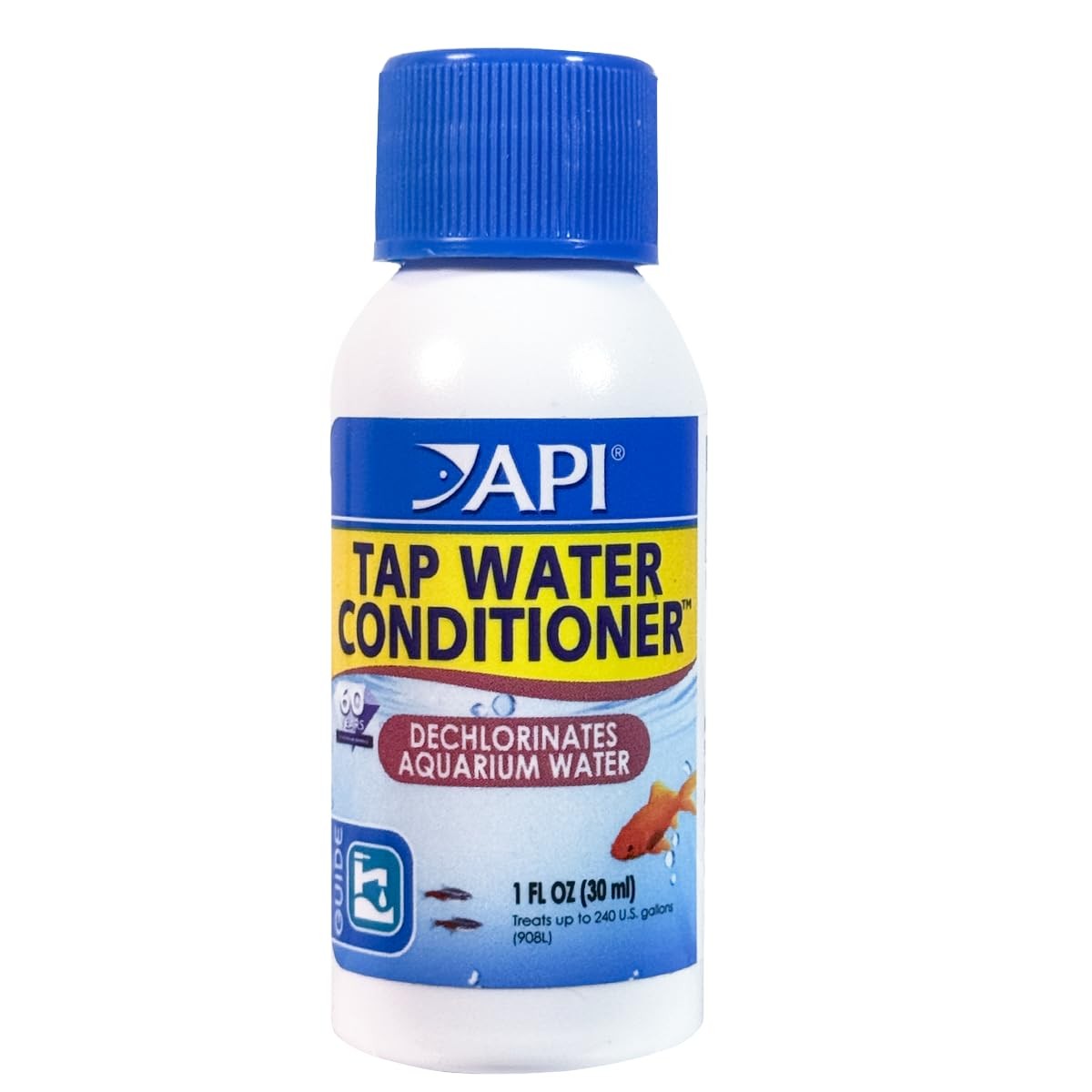 API TAP WATER CONDITIONER Aquarium Water Conditioner 1-Ounce 1-Ounce, White