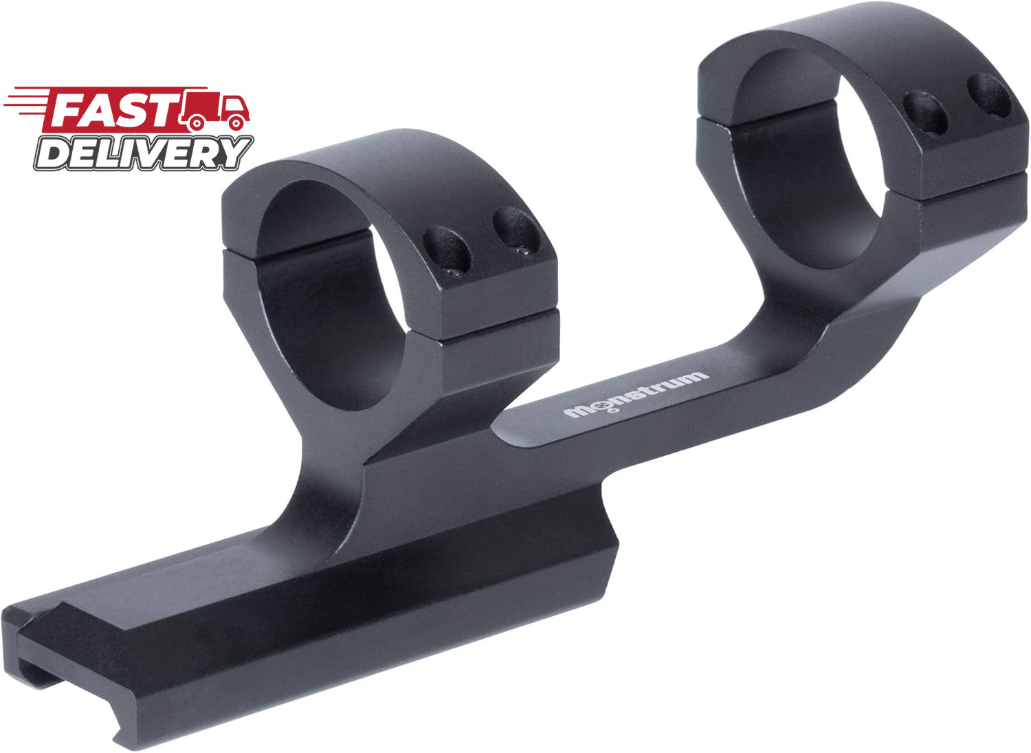 Monstrum Slim Profile Series Offset Cantilever Picatinny Scope Mount
