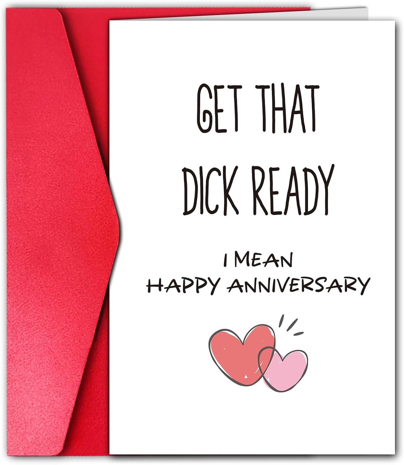 Hilarious Anniversary Card for Husband, Happy Anniversary Card Gift | One Year A
