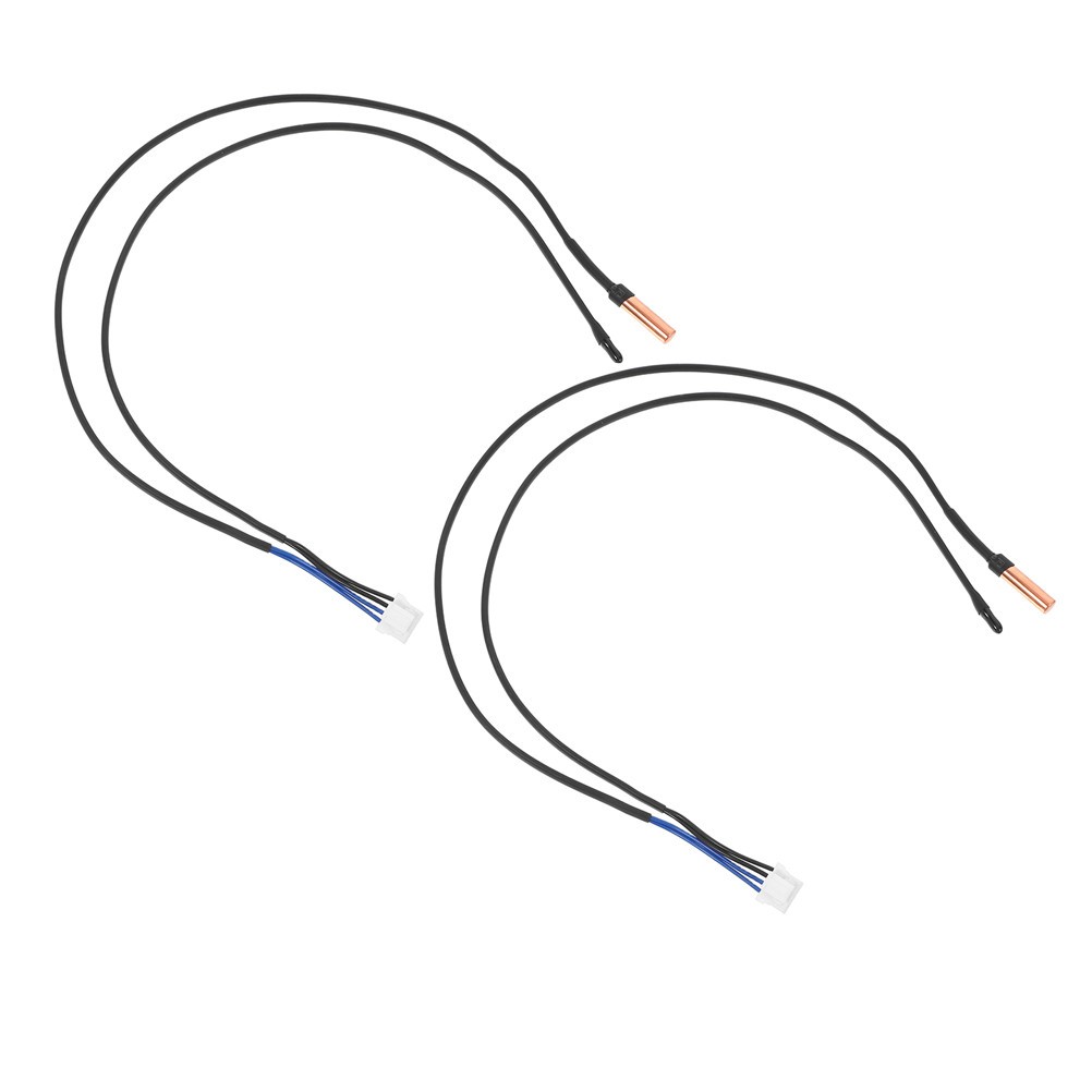 2 Pcs Sensitive Air Conditioner Thermistor Probe 5k Ohm Epoxy Temperature Sensor