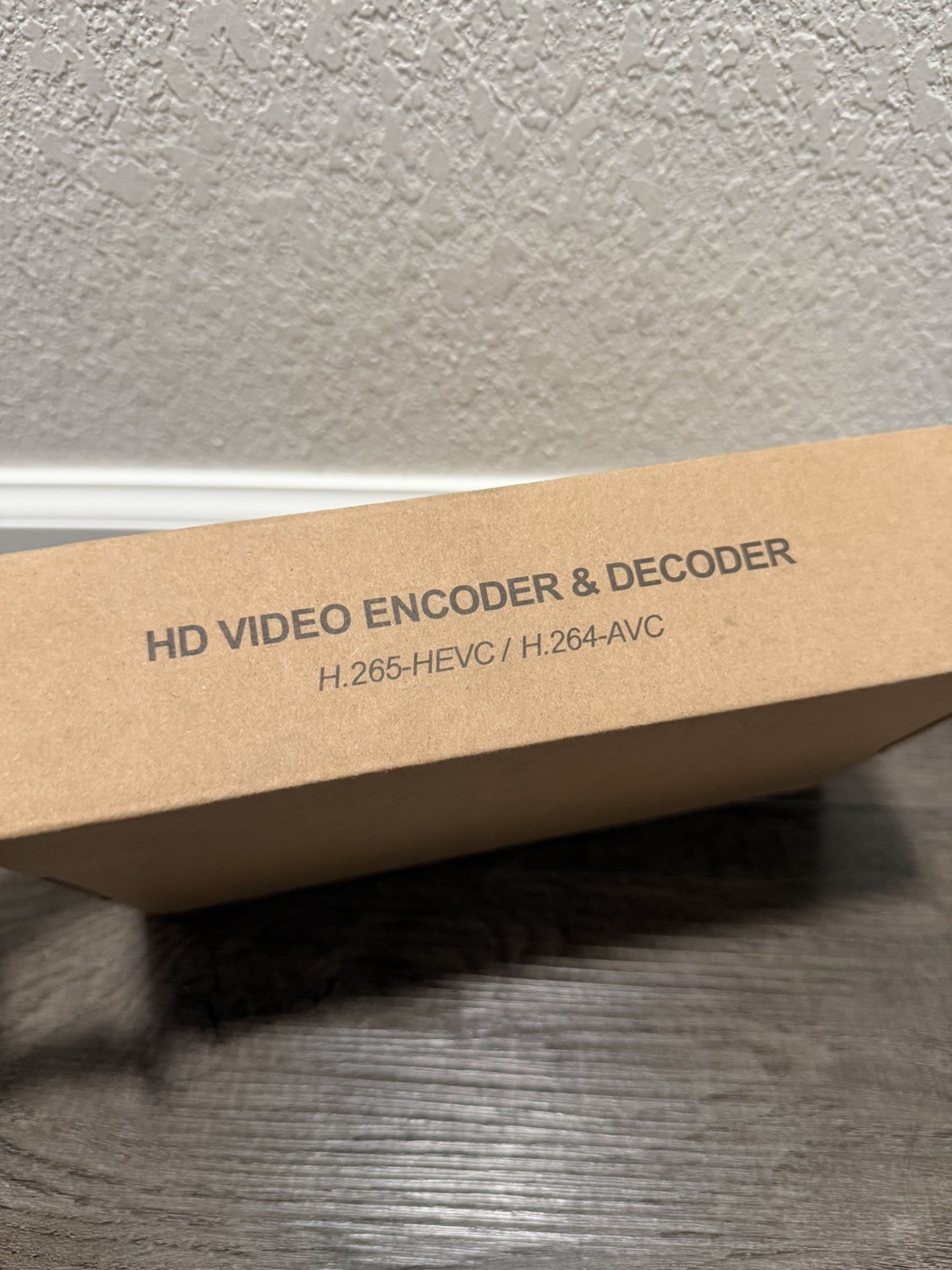 4K HDMI HD Video Decoder H.265 H.264 HEVC IP Streaming Media Player w/remote