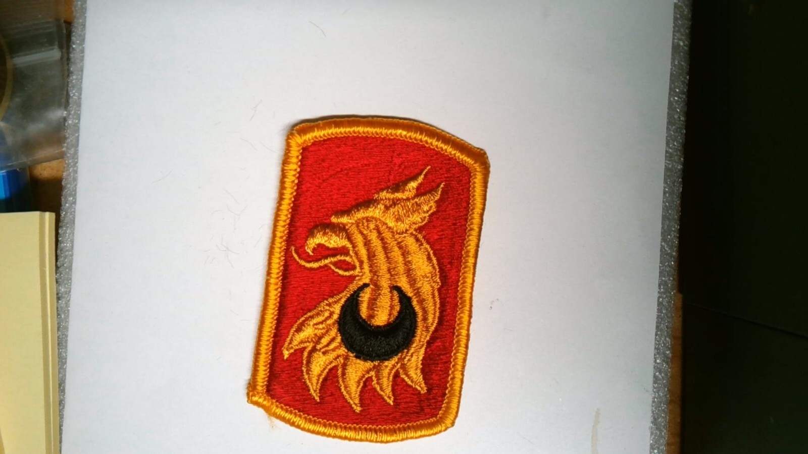 MILITARY PATCH SEW ON COLORED US ARMY 209TH FIELD ARTILLERY BRIGADE