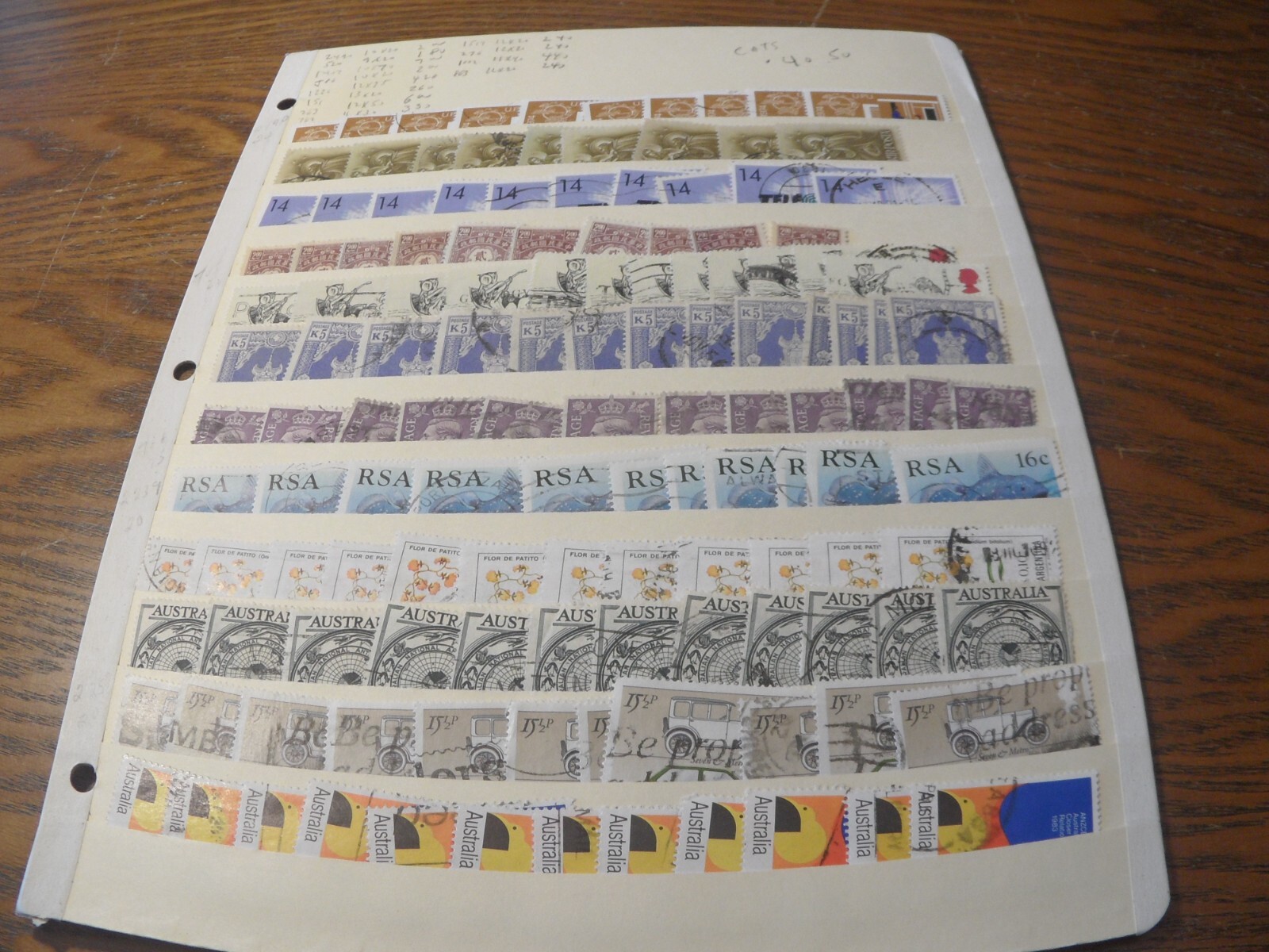 SB263 Postage Stamp lot of stamps worldwide