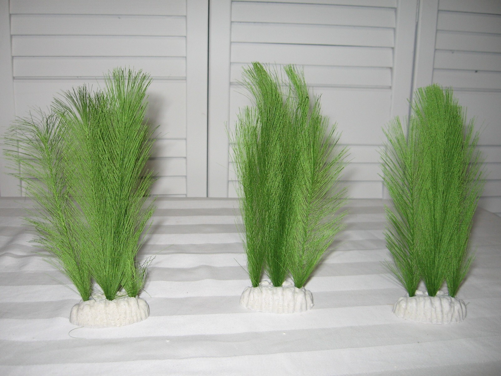 Set of 3 Rice Stalk Aquarium Plant New in Package!!