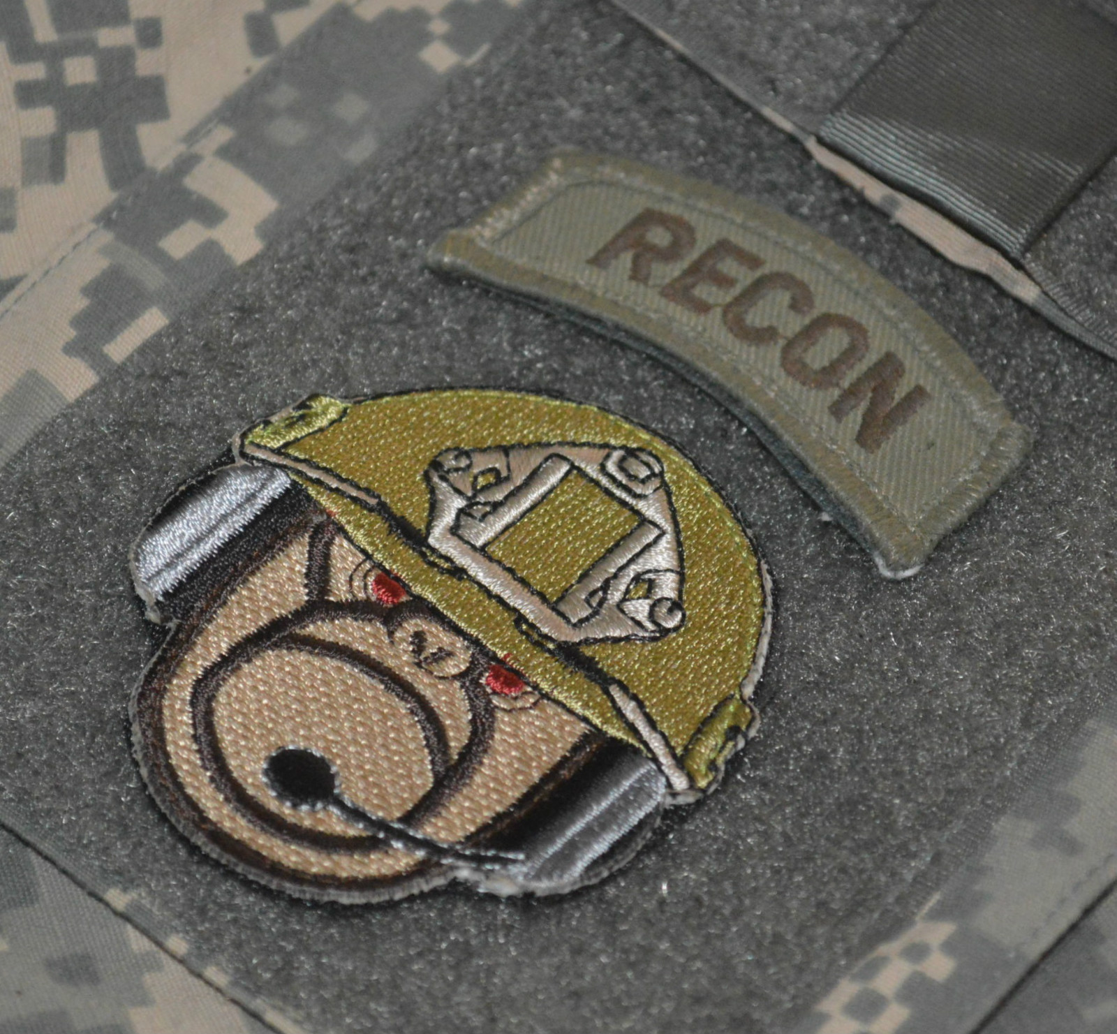 WAR ON TERROR ARMED FORCES SANDBOX JOINT TASK FORCE vêlkrö PATCH: US FLAG SKULL