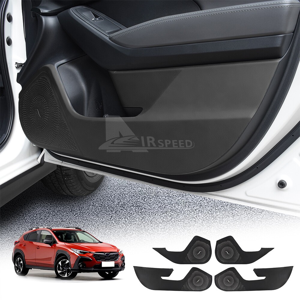 For Subaru Crosstrek 2023-2025 Door Anti Kick Pad Protective Mat Sticker Leather