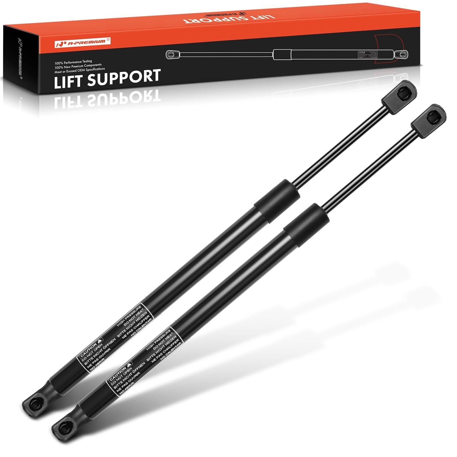 A-Premium Rear Tailgate Lift Supports Struts Compatible with Ford Explorer 20...
