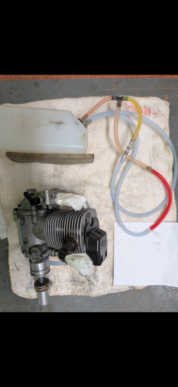 YS 120 Supercharged Four-Stroke R/C Model Airplane Engine