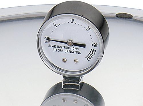 Pressure Canner and Cooker, 23 qt, Silver