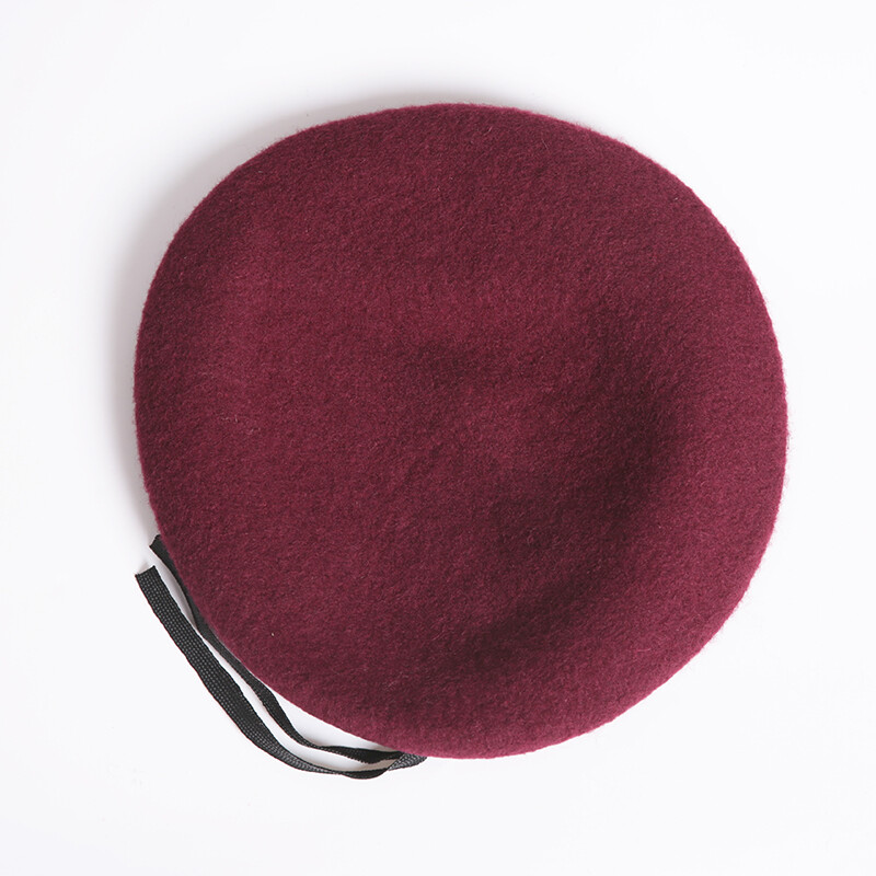 US 82ND AIRBORNE DIVISION BERET INSIGNIA HAT SPECIAL FORCES WINE RED BERET CAP