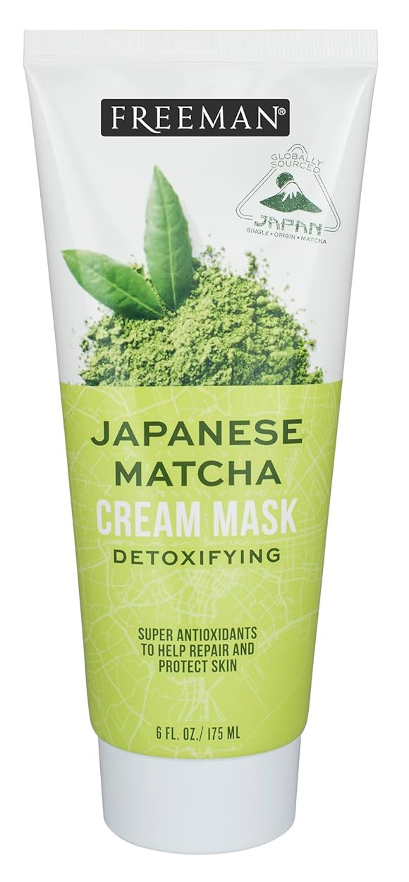 Freeman Exotic Blends Detoxifying Japanese Matcha Cream Facial Mask, 6 fl.oz.