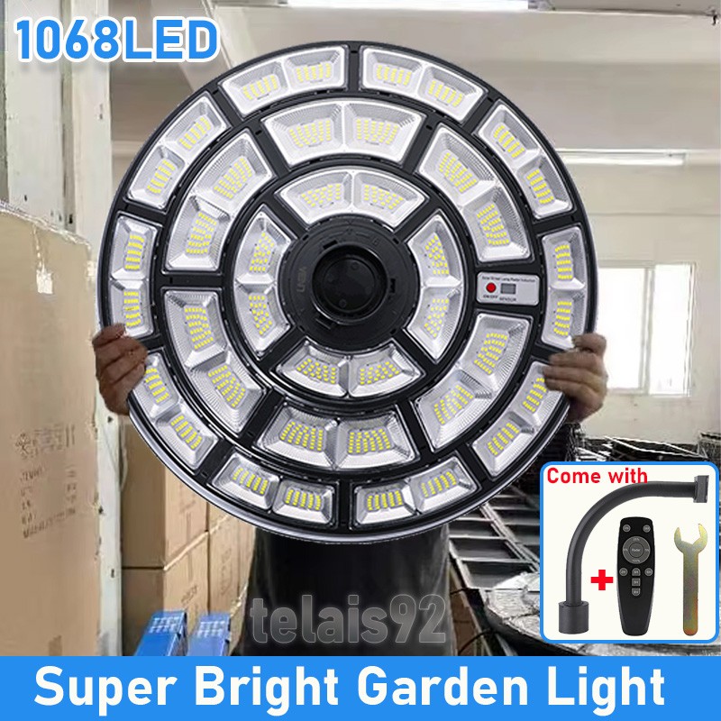 Street Light Outdoor Solar Street Lights Sensor Light Commercial Dusk to Dawn US
