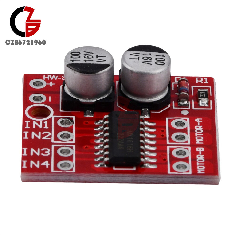 5PCS Dual H-bridge Motor Driver 1.5A Drive Module For DC / 2-Phase Stepper Motor