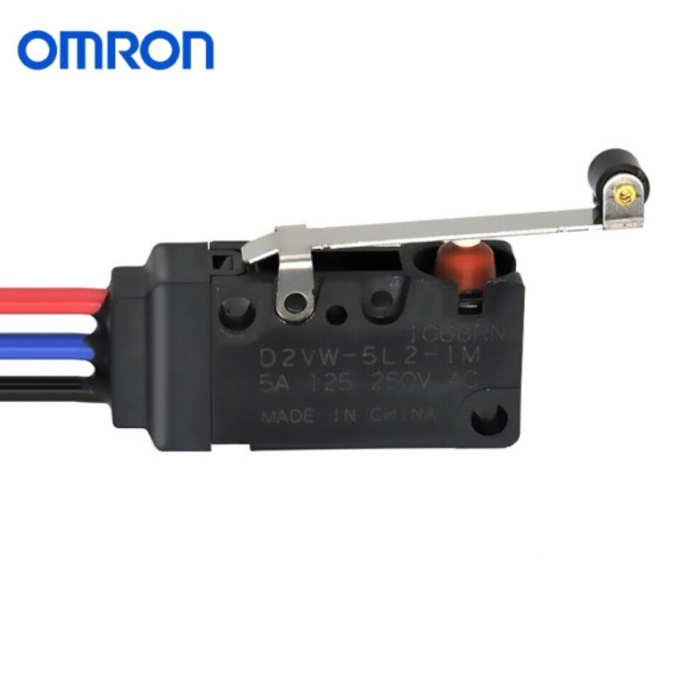 1PCS Micro switch travel limit three-wire 5A 30cm D2VW-5 1A-1M