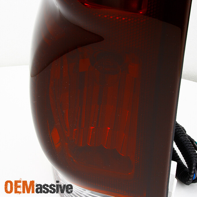 Fit 2002-2006 Chevy Avalanche 1500 2500 Pickup Dark Red Tail lights Replacement