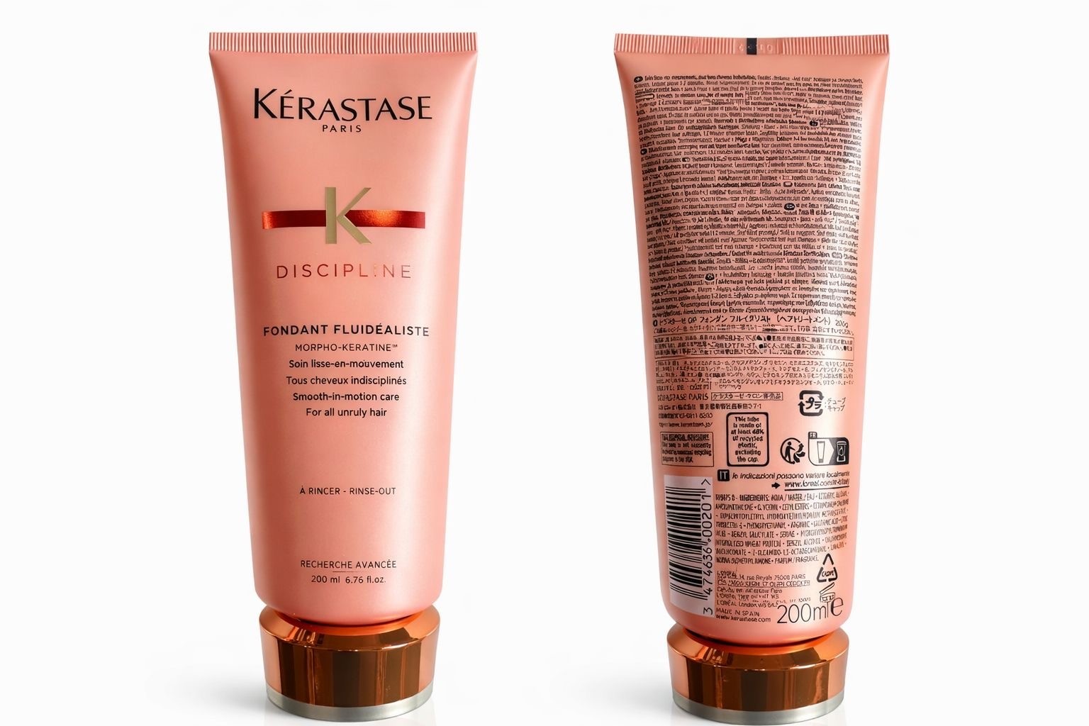 KERASTASE DISCIPLINE FONDANT FLUIDEALISTE CONDITIONER 200ml 6.76oz GENUINE NEW!!