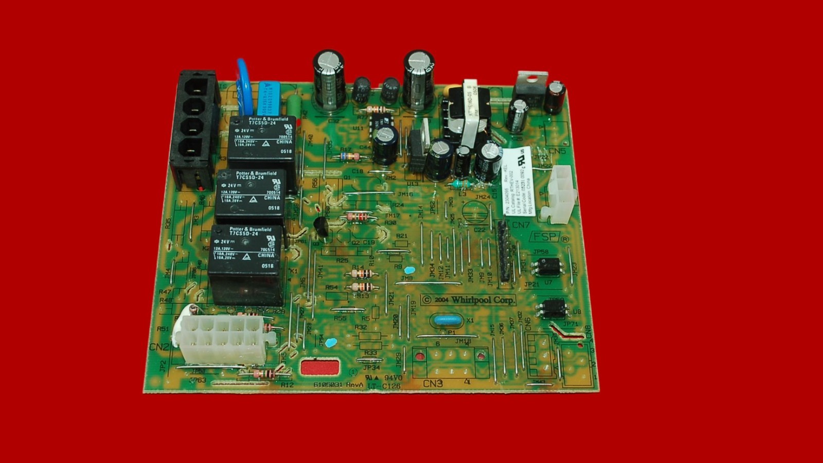 Whirlpool Refrigerator Control Board 2304095 | WPW10135090 | OEM Used Tested